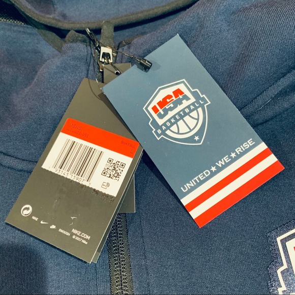 Nike USA Olympic Basketball Showtime Hoodie RARE - Picture 3 of 7